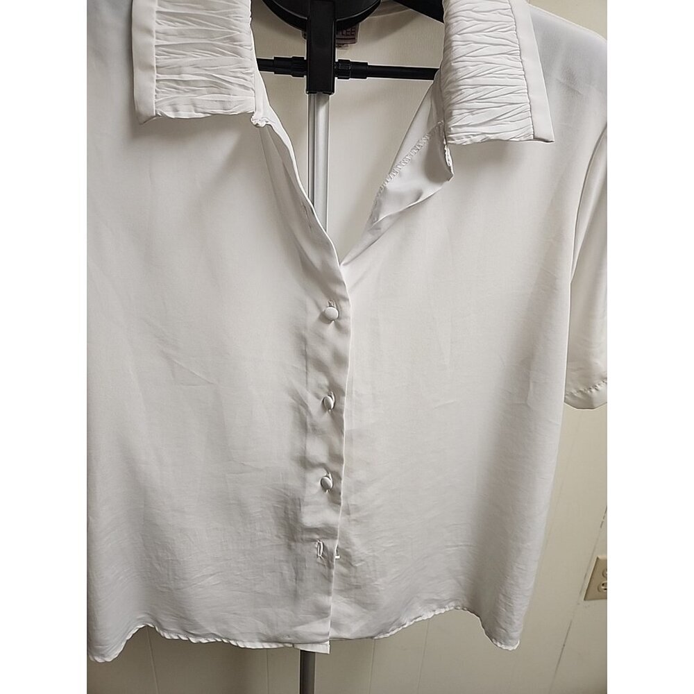Womens‎ 14 White blouse Loren Lee - Picture 3 of 9